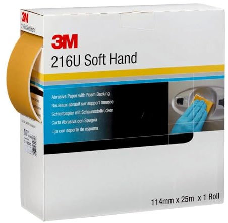3M Lackshop24 Rouleau de Papier abrasif P 400