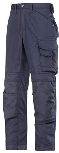 Snickers 33119595050 Size 50 CoolTwill Craftsmen Trousers - Navy Blue