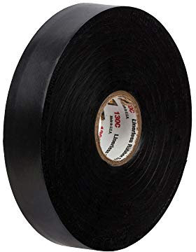 Scotch 3M 80610833404 130C Ruban Elastomère Autosoudable Isolant, 19 mm x 9 m, Noir