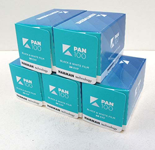 Kentmere Pan 100ASA 135-24 Pack Of Five