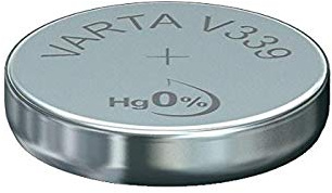 VARTA Lot de 5 Piles oxyde Argent pour Montres V339 SR614 1,55 Volt