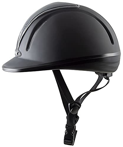 PFIFF Casque d'équitation pour Femme 744799 Noir/Gris 56-59 cm EU