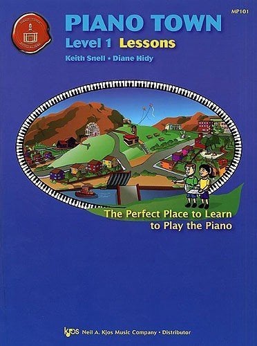 MP101 - Piano Town - Lessons Level 1 by Keith Snell (2004-09-09)