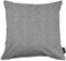 McAlister Textiles Herringbone Tweed | Sofakissen mit Füllung in Anthrazit Grau | 43 x 43 cm | traditionelles gewobenes Fischgräten-Muster | gefülltes Deko Kissen für Sofa, Bett, Couch
