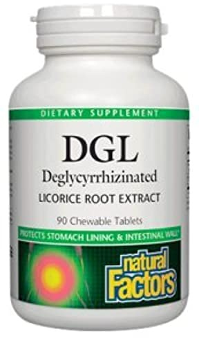 DGL Licorice 400 mg 90 Chewable Tablets (Pack of 2)