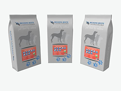 Beckers Beste - Trockenfutter Hund für Knochen & Gelenke Plus 5kg - Junghund, Adult & Senior - Hundefutter große und kleine Hunde-Rassen - glutenfrei