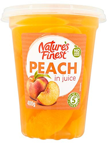 Natures Finest Peach Slices Juice, 400g