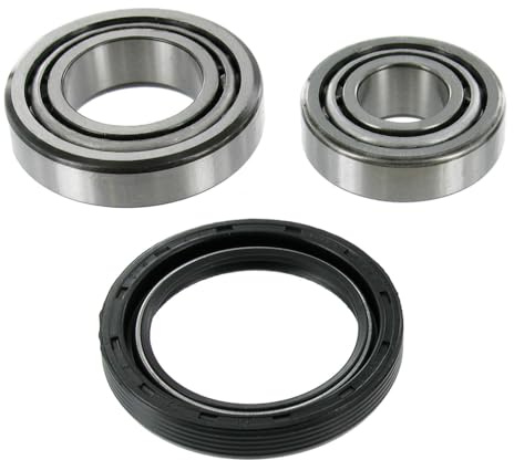 SKF Radlagersatz mit Wellendichtring VKBA 502 Position Vorderachse Höhe 97mm Länge 95mm Breite 64mm - OE Qualität