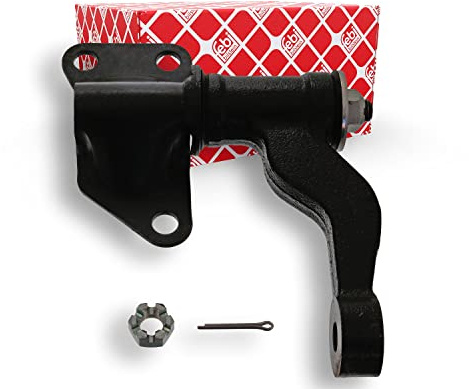 febi bilstein 42691 Lenkzwischenhebel mit Kronenmutter und Splint, 1 Stück | Kompatibel mit: NISSAN NAVARA, NAVARA Pritsche/Fahrgestell, NP300 PICKUP, PICK UP, PICK UP