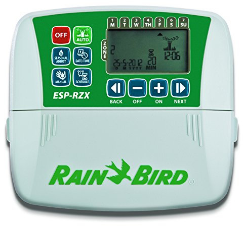 Rain Bird RZX4i - Programador de riego, 4 estaciones, para interior