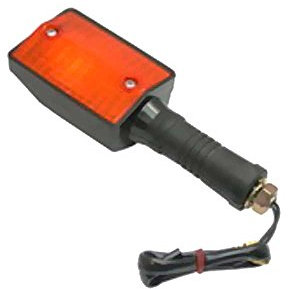 JMT Blinker aus Kunststoff f. Yamaha DT 50 MX uvm. schwarz 4043981019933