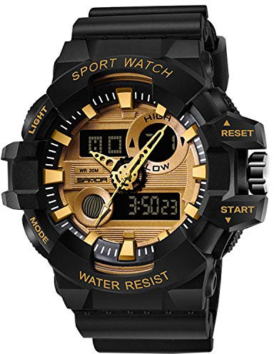 rorios Herren Armbanduhr Militär Uhren LED Sportuhr Männeruhren Digital Uhren für Herren