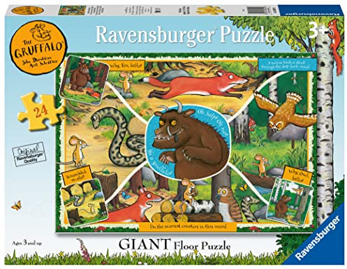 Ravensburger Gruffalo 24 Piece Giant Floor Jigsaw Puzzle for Kids Age 3 Years Up