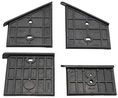 SECURA 4x Gleitplatten Führungsplatten Oben kompatibel mit LUMAG HOS Holzspalter