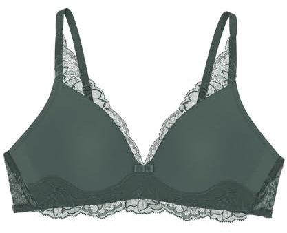 Triumph Damen Amourette Charm T P Bra, Smoky Green, 80A