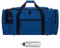 Sporttasche Herren Damen sehr groß XXL Spear Gym 68 cm 65 Liter Bag Fußballtasche Saunatasche Sport Fitness Sauna Gymbag 658 Large + Trinkflasche (Dunkelblau)