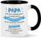 Kaffeetasse Schwangerschaft Geschenke für Mutter einzigartig Geschenkidee für Schwangere, schöner Spruch Geschenk werdende Mutter Kaffeetasse - Mama jetzt bin Ich eingekuschelt in deinem Bauch, blau