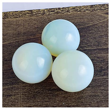 ARrase Pietra Naturale Opalina Rara con Sfera di Cristallo di Quarzo Decorazione for la casa in Pietra Naturale Taglio e lucidatura Decorazione della Stanza