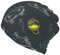 WURTON Beanie-Mütze mit Graffiti-Skateboard-Druck, lockere Mütze, multifunktional, Chemo-Totenkopfmütze, Kopfbedeckung, Turban