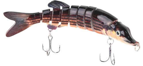 CREECHWA Angelköder Forelle, Hecht Köder, Barsch Köder, Wobbler Hecht, Bewegt Sich Wie EIN Echter Fisch, Angelzubehör