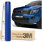 PRINT.GG Autofolie 3M 2080 Glanz Blaues Feuer G337, 152 x 10 cm, Selbstklebende Vinyl Car Wrapping Folie, Robuste Lackschutzfolie für Auto, Motorrad, Boot, mit hervorragender Haftung