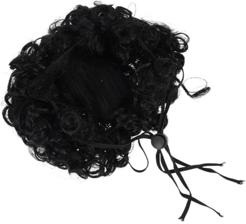 UENXRXE Lustige Hunde Katzen Cosplay Perücke,Hundekostüm,Verstellbares Kostüm Lustige Kopfbedeckung Kostüme Kopfbedeckung Für Kleine Mittelgroße Hunde Perücken Halloween Weihnachten Dekorationen