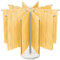 STWWO Stendi Pasta Fresca Essiccatoio per Pasta con 10 Bracci Rimovibili Acciaio Inossidabile 304 Stendipasta Essicatore per Asciugare 2 kg Pasta Spaghetti Tagliatelle Fresca in Casa, Base in marmo