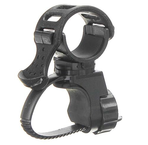 AOLUOER 20-45mm Fahrrad Taschenlampe Halter Halterung 360 ° Einstellbare Gummi Riemen Zyklus Bike Front Taschenlampe Scheinwerfer Clamp Clip Halterung