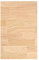 vidaXL Encimera de Cocina Rectangular Madera Maciza Roble
