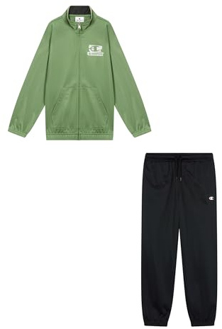 Champion Legacy Jungen Trainingsanzug Graphics, M, Grün, grün, M