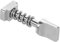 DINHEAROM 1set Board Fin Screw Stainless Steel Surfboard Tail Screws for and Easy Installation Compatible Standard Fin Boxes Stability for Water Sports