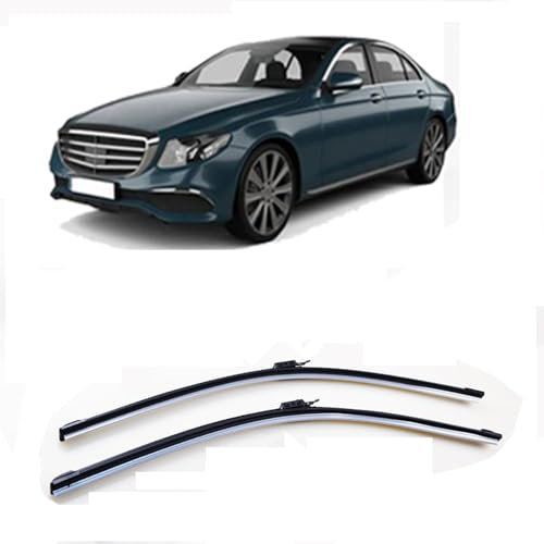 SXXTS Scheibenwischer für Mercedes Benz E-Class W213 S213 2016-2023 24+22, Wischerblätter Ersatzwischblätter Wischerblatt Gummi Auto Frontscheibenwischerblatt