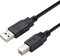 AlyKets Cavo Stampante USB 2.0, 6FT Cavo da USB-A a USB-B ad Alta Velocità Compatibile con Stampanti/Scanner Epson, HP, Canon, Brother, Lexmark, Dell, Xerox, Samsung Pianoforte, Midi, DAC Ecc