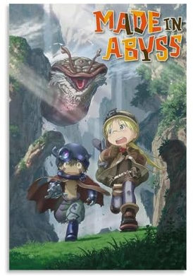 URAUIH Anime-Poster Made in Abyss, für Schlafzimmer, Wohnzimmer, Wandkunst-Deco-Poster, 30 x 45 cm, ungerahmt