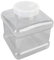 Tyenaza Distiller Container de agua PP Botella de agua portátil al aire libre para la belleza del hogar 5L (Blanco)