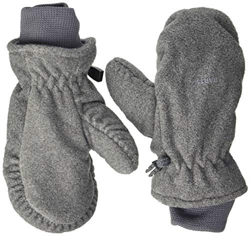 Barts Unisex Baby Fleece Mitts Kids Handschuhe, Grau (Grigio 2), One size (Herstellergröße: 55)
