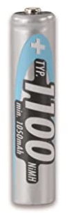 Ansmann NiMH-Akku Typ 1100 Micro 1050mAh