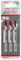 Bosch Professional 3x Lame per seghetto alternativo Expert T 102 BF Clean for PVC (per Fogli acrilici PMMA, accessorio Seghetto alternativo)