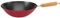 Profino – 31 cm Non-Stick Carbon Steel Wok – Rot lackiert- Every Day New