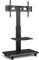 RFIVER Mobile Tall TV Stand on Wheels for 32-70 inch with Brackets Mount Rolling TV Cart Trolley Swivel Height Adjustable max VESA 600X400mm