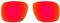 HKUCO Reforzarse Compatible/reemplazo de Oakley Holbrook XL OO9417 Gafas de sol Rojo Polarizado