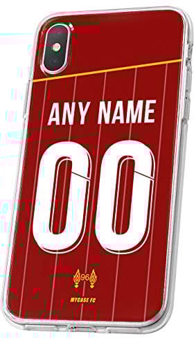 MYCASEFC PHONE CASE LIVERPOOL iPhone 6/6S FOOTBALL CUSTOMIZABLE TPU SILICONE NAME AND NUMBER
