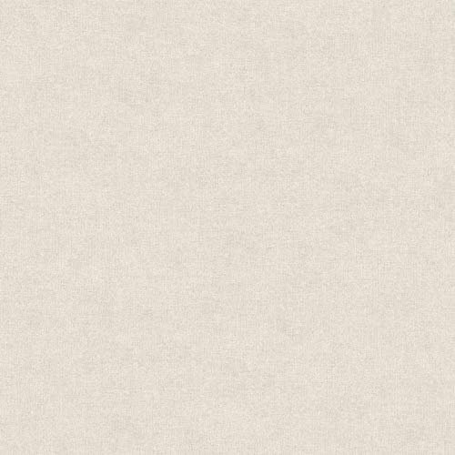 Papier peint uni Papier peint intissé Beige / crème Gris 367217 | Papier peint pas cher