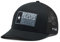 Columbia PFG Flag Mesh Ball Cap High Crown Black/Black/Texas Fish, Small/Medium