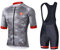 UGLY FROG Ciclismo Uomo Set 5D Gel Salopette Pantaloncini Corti Imbottiti Estate e Autunno Set di Abbigliamento Ciclista