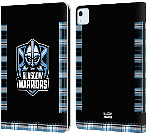 Head Case Designs sous Licence Officielle Glasgow Warriors Maison 2020/21 Crête Kit Coque en Cuir à Portefeuille Compatible avec Apple iPad Air 2020/2022