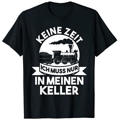 Modelleisenbahn Eisenbahn Lokomotive T-Shirt