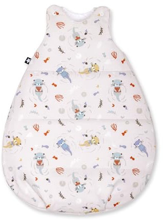 Julius Zöllner Schlafsack Neo, warme Füllung 2,5 TOG, waschbar bei 60°C, Made in Germany, OEKO TEX Standard 100, Little Otti, Gr. 62/68