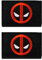2 Stück Kompatibel mit Dead-Cool Logo Taktisches Militär Moral Stickerei Patch Aufnäher dekorative Applikationen Patch für Jacken Jean Kappe Weste Rucksäcke Uniform Kleidung