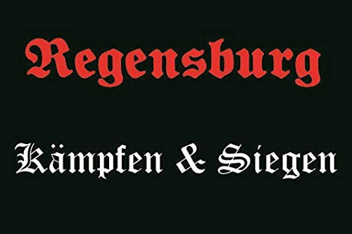 U24 Aufkleber Regensburg Kämpfen & Siegen Flagge Fahne 8 x 5 cm Autoaufkleber Sticker